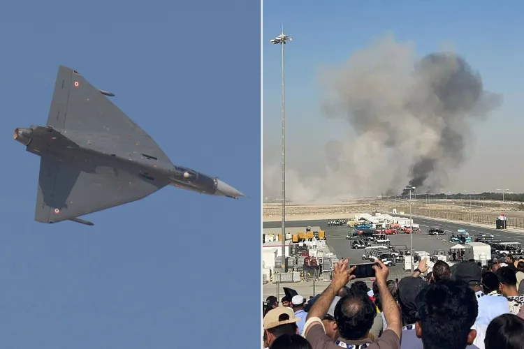 Pilot Dead After Fighter Jet Crashes in Huge Fireball in Front of Crowd at Dubai Air Show